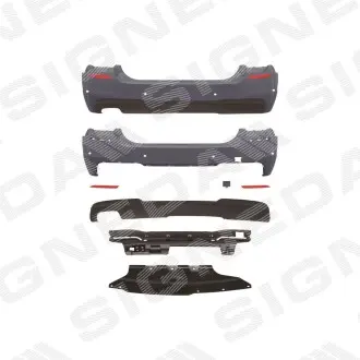 Задний бампер Signeda PBM04066SET