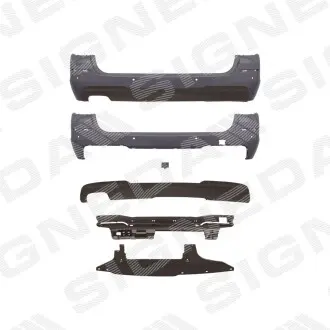 Задний бампер Signeda PBM04069SET