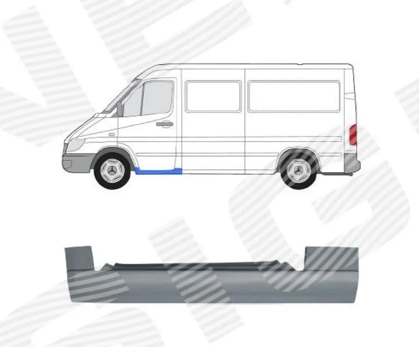 Порог Signeda PBZ50640L (фото 1)
