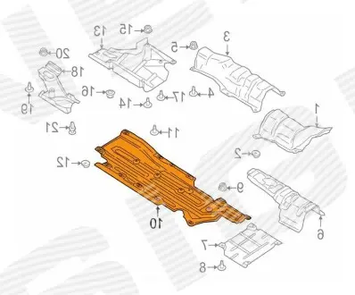Нижній захист Signeda PFD99304AR