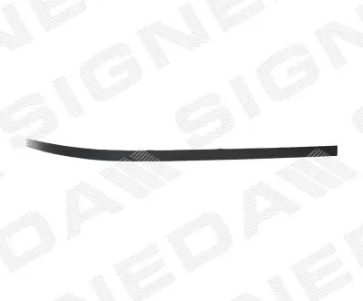 Спойлер бампера Signeda PPG02002AR