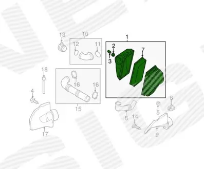 Корпус повітряного фільтру Signeda PPH01001A