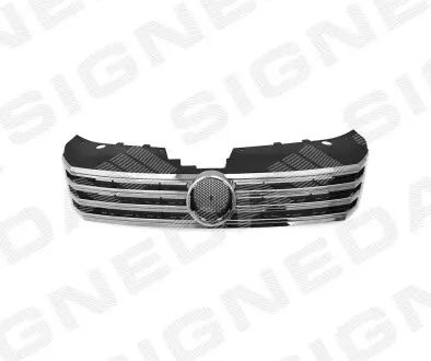Решетка радиатора хром VW PASSAT (B7, EURO TYPE), 11 - Signeda PVW07104KGA