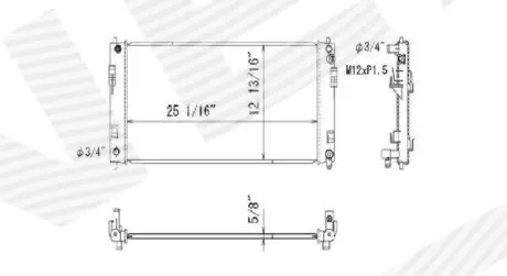 Радіатор Signeda RA13292