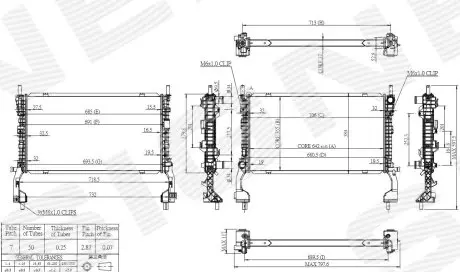 Радіатор Signeda RAFD37162A