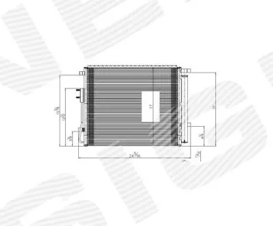 РАДИАТОР КОНДИЦИОНЕРА Signeda RC940391