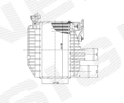 Интеркулер Signeda RI96758