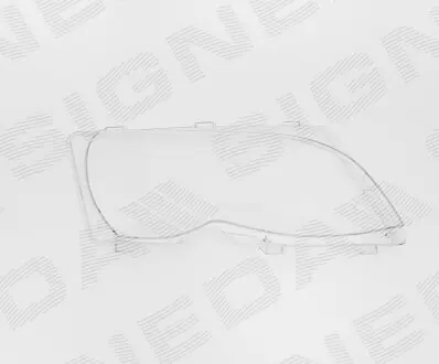 Стекло передней фары Signeda SBM1124R (фото 1)
