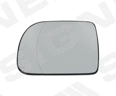 Скло дзеркала заднього виду Signeda SDSM1051EL/R