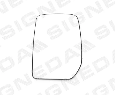 СТЕКЛО ЗЕРКАЛА ЗАДНЕГО ВИДА, FORD TRANSIT, 06 - 13 Signeda SFDM1012ML