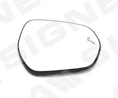Стекло зеркала заднего вида Signeda SFDM1123ER