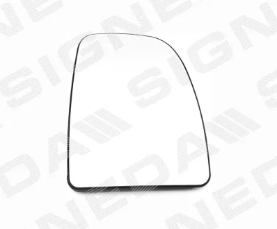 СТЕКЛО ЗЕРКАЛА ЗАДНЕГО ВИДА, CITROEN JUMPER (250), 06 - 14 Signeda SFTM1026UR