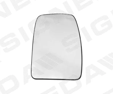 СТЕКЛО ЗЕРКАЛА ЗАДНЕГО ВИДА, NISSAN NV400, 10 - Signeda SRNM1035ER