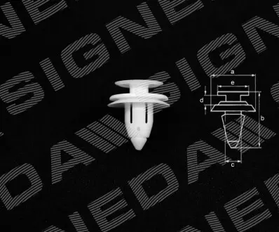 Пластмассовый крепеж Signeda T111510