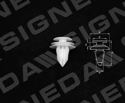 Пластмасове кріплення Signeda T111610
