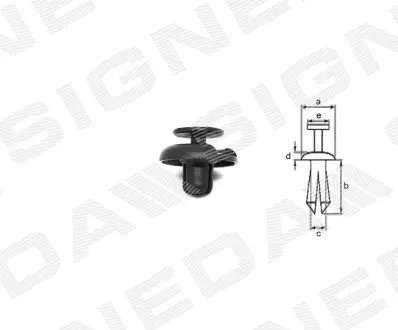 Пластмасове кріплення Signeda T114410