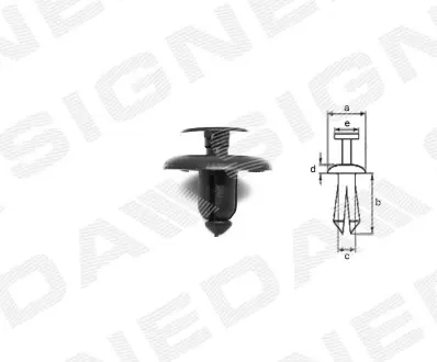 Пластмасове кріплення Signeda T114610