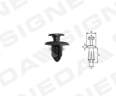 Пластмасові кріплення Signeda T114810