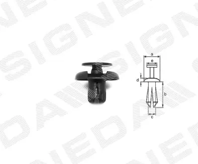 Пластмасове кріплення Signeda T115810