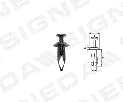 Пластмасове кріплення Signeda T118910