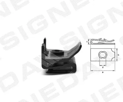 Пластмасове кріплення Signeda T171810