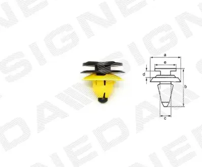 Пластмасове кріплення Signeda T209110