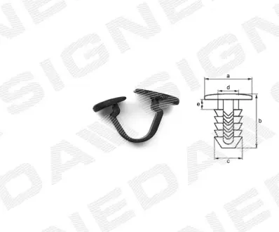 Пластмасове кріплення Signeda T223810