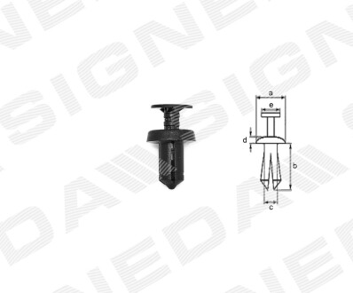 Пластмасові кріплення Signeda T228110