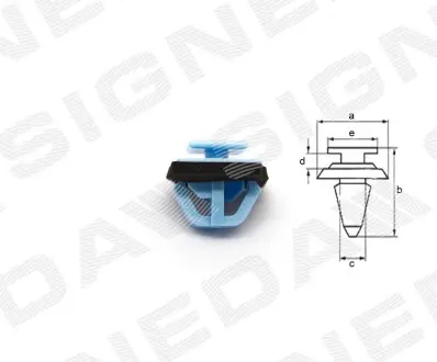 Пластмасове кріплення Signeda T249610