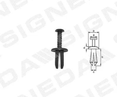 Пластмасове кріплення Signeda T37710