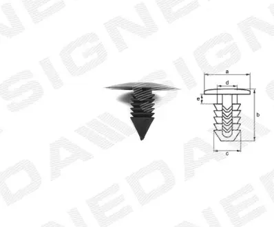 Пластмасове кріплення Signeda T39310