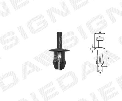 Пластмасові кріплення Signeda T39610