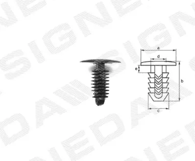 Пластмасове кріплення Signeda T482B10