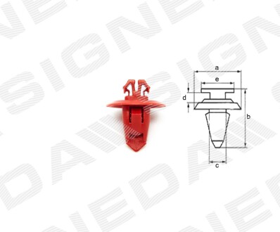 Пластмасові кріплення Signeda T66310