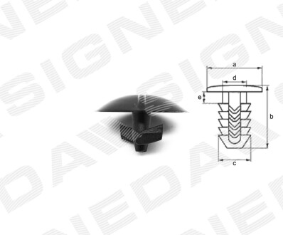 Пластмасові кріплення Signeda T67710