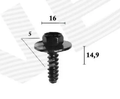 Пластмасове кріплення Signeda T7035110