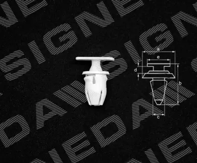 Пластмассовый крепеж Signeda T86710