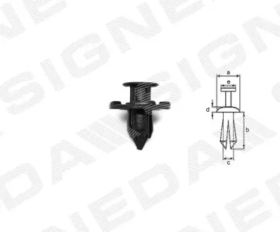 Пластмасове кріплення Signeda TA19-0110
