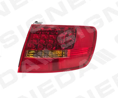 ЗАДНИЙ ФОНАРЬ, AUDI A6 (C6), 08 - 11 Signeda ZAD191180R