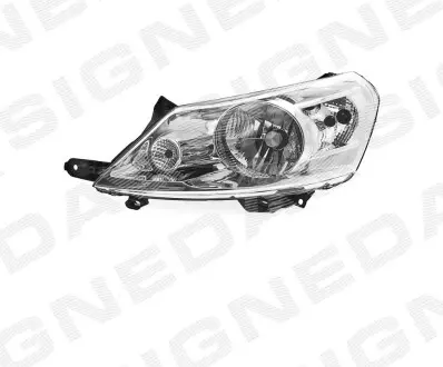 Фото передня фара Signeda ZFT1143L Передня фара Signeda ZFT1143L