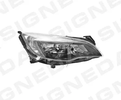 Передняя фара Signeda ZOP1161BR