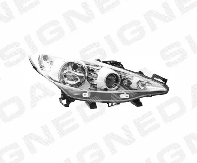 Передняя фара Signeda ZPG1140FR (фото 1)