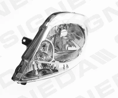 ПЕРЕДНЯ ФАРА, NISSAN PRIMASTAR, 07 - 16 Signeda ZRN1167LD