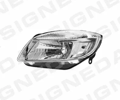 Передняя фара Signeda ZSD1114L