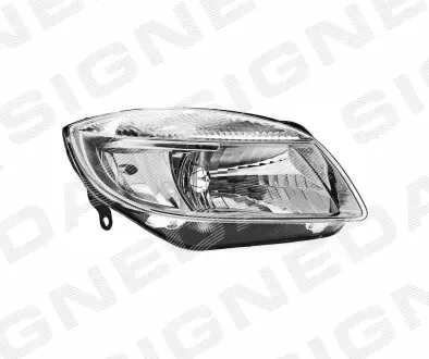 Передняя фара Signeda ZSD1114R