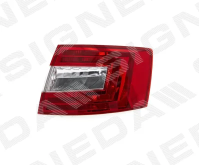 ЗАДНИЙ ФОНАРЬ, SKODA OCTAVIA, 13 - 17 Signeda ZSD1928R