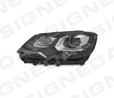 Передня фара, VW SHARAN, 10 - 15 Signeda ZVW111176L