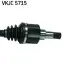 Піввісь SKF VKJC 5715 (фото 3)