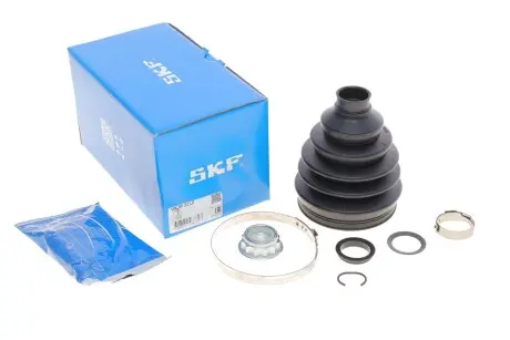 Пильник полімерний ШРКШ зі змазкою та металевим кріпленням SKF VKJP 3112