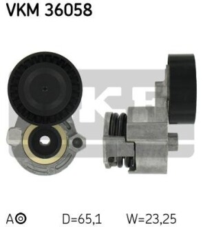 Натяжний ролик SKF VKM 36058 (фото 1)